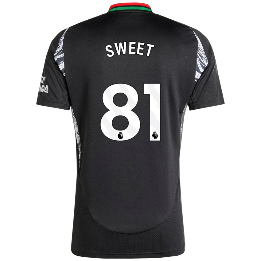 Herren Will Sweet #81 Schwarz Auswärtstrikot Trikot 2024/25 T-Shirt Belgien