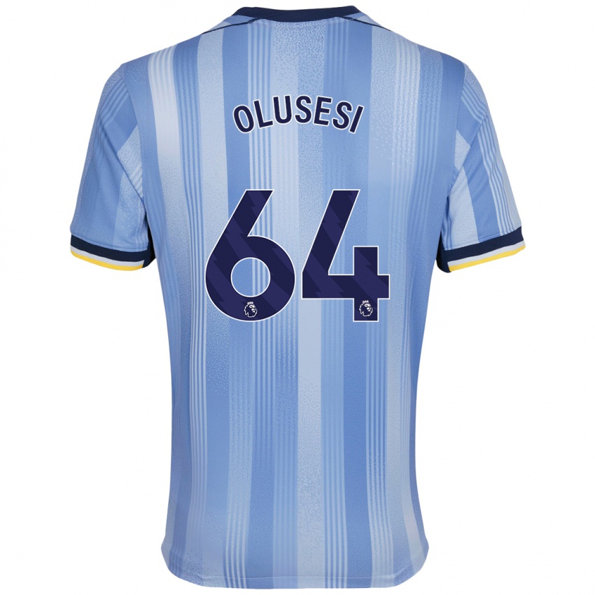 Heren Callum Olusesi #64 Lichtblauw Uitshirt Uittenue 2024/25 T-Shirt België