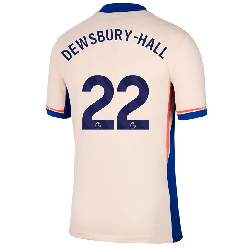 Homme Maillot Kiernan Dewsbury-Hall #22 Beige Clair Tenues Extérieur 2024/25 T-Shirt Belgique