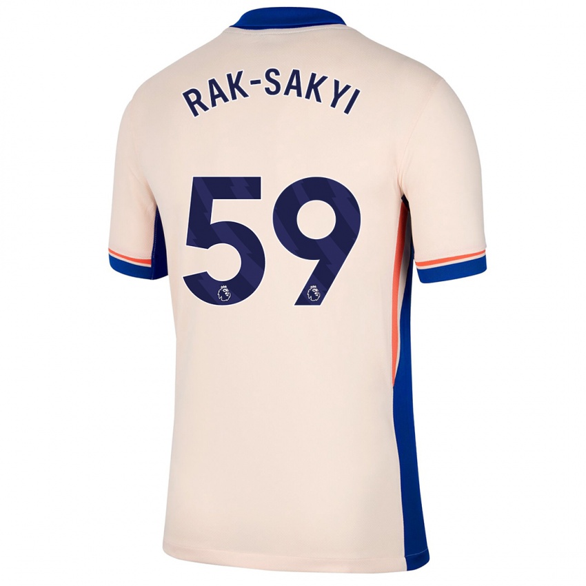 Herren Sam Rak-Sakyi #59 Hellbeige Auswärtstrikot Trikot 2024/25 T-Shirt Belgien