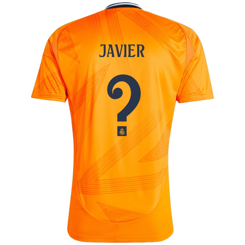 Herren Javier Navarro #0 Orange Auswärtstrikot Trikot 2024/25 T-Shirt Belgien