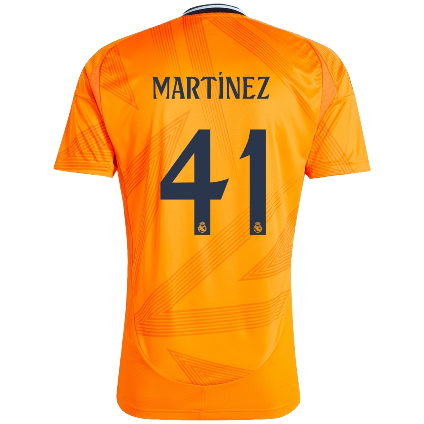 Herren Joan Martínez #41 Orange Auswärtstrikot Trikot 2024/25 T-Shirt Belgien