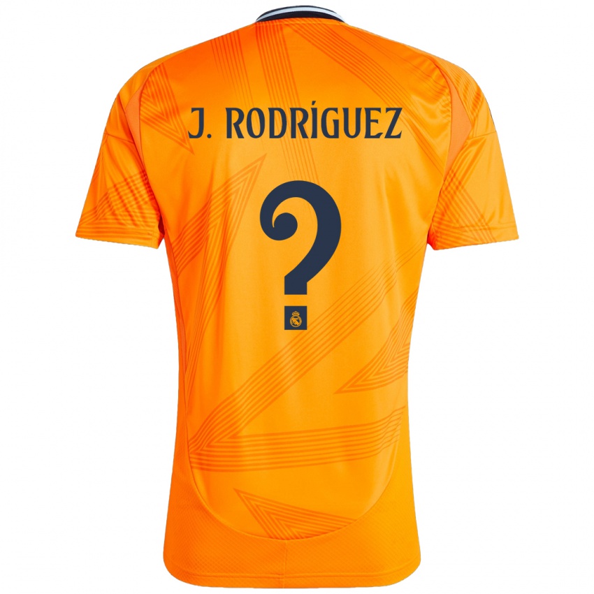 Herren Juan Rodríguez #0 Orange Auswärtstrikot Trikot 2024/25 T-Shirt Belgien