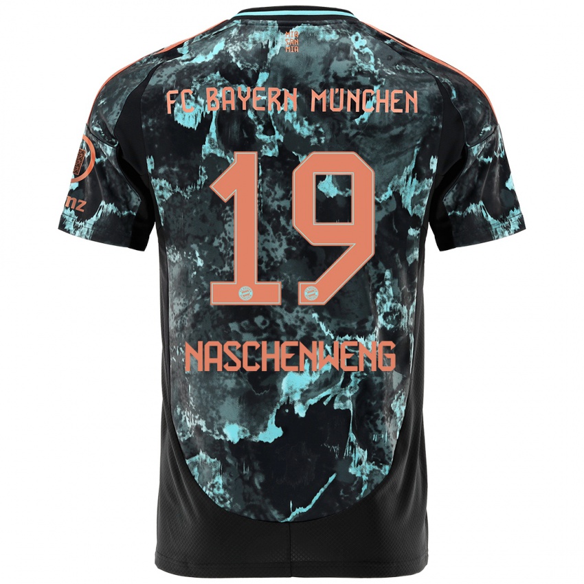 Heren Katharina Naschenweng #19 Zwart Uitshirt Uittenue 2024/25 T-Shirt België