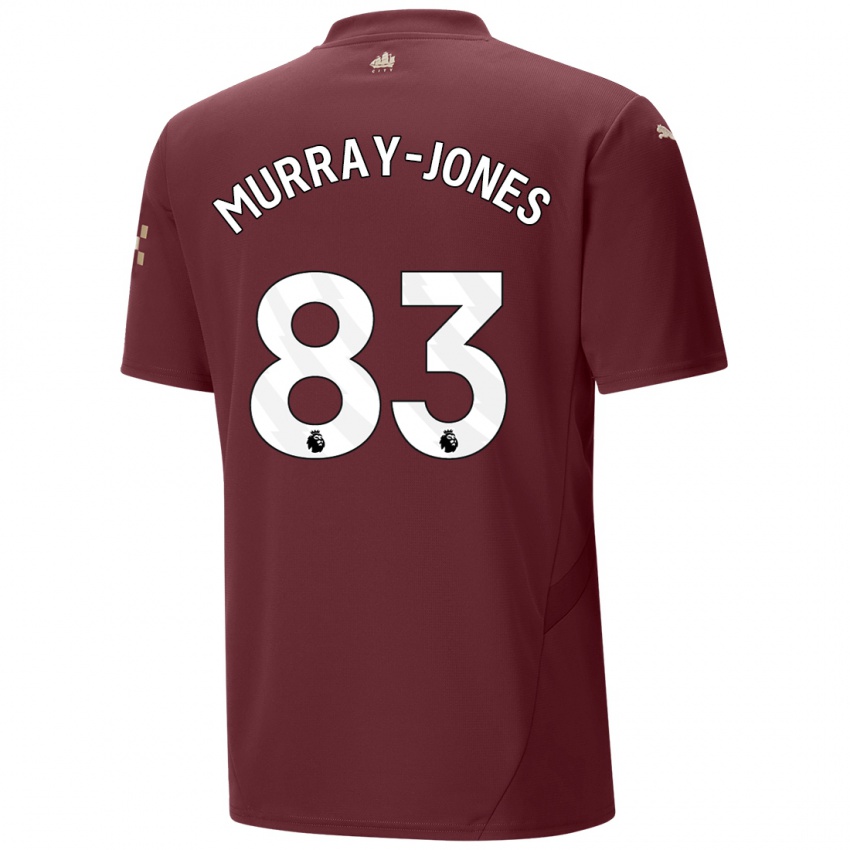 Herren George Murray-Jones #83 Kastanienbraun Ausweichtrikot Trikot 2024/25 T-Shirt Belgien