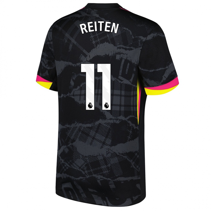 Herren Guro Reiten #11 Schwarz Rosa Ausweichtrikot Trikot 2024/25 T-Shirt Belgien