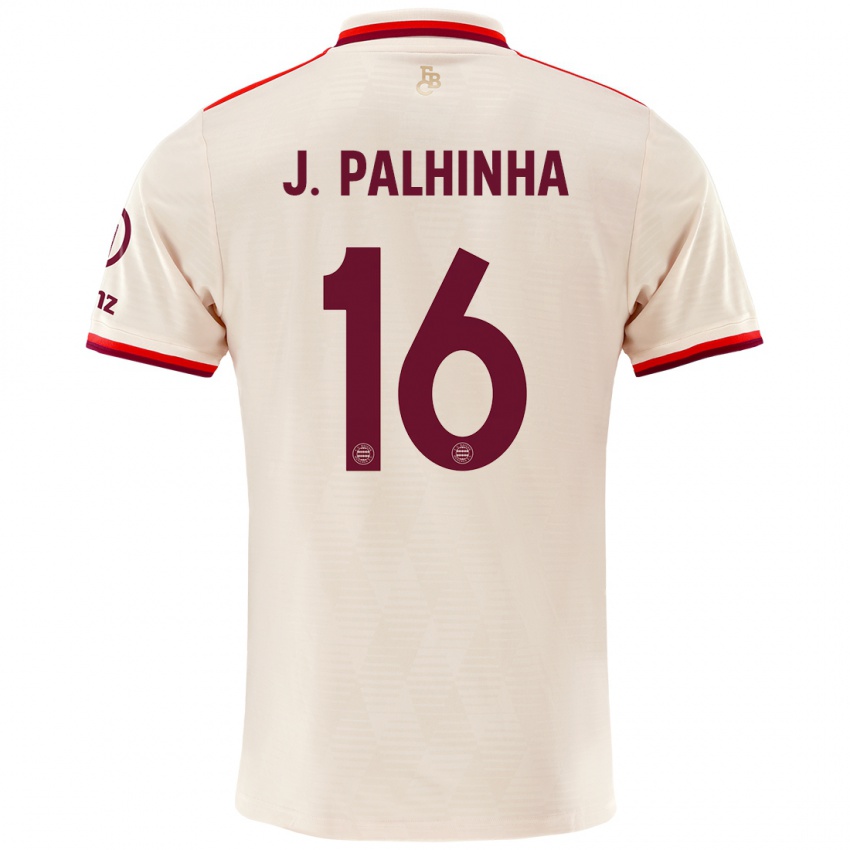 Heren João Palhinha #16 Linen Thuisshirt Derde Tenue 2024/25 T-Shirt België