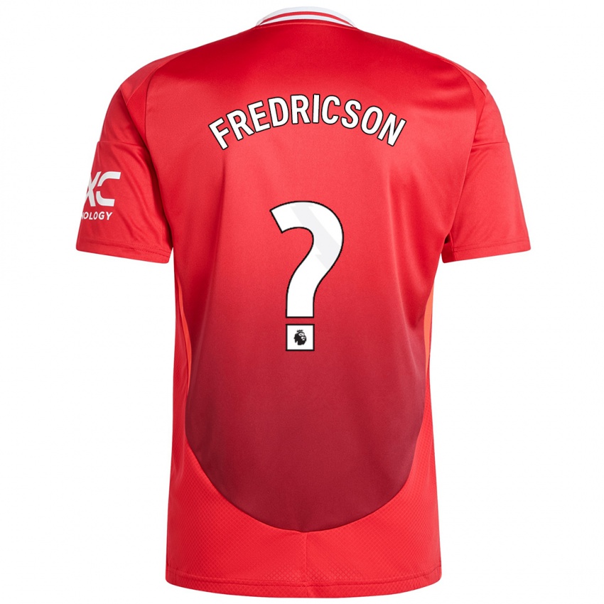 Dames Tyler Fredricson #0 Felrood Thuisshirt Thuistenue 2024/25 T-Shirt België