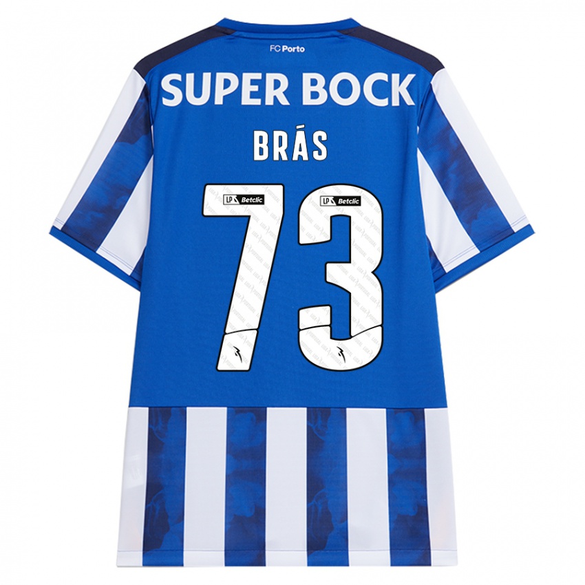 Dames Gabriel Brás #73 Blauw Wit Thuisshirt Thuistenue 2024/25 T-Shirt België