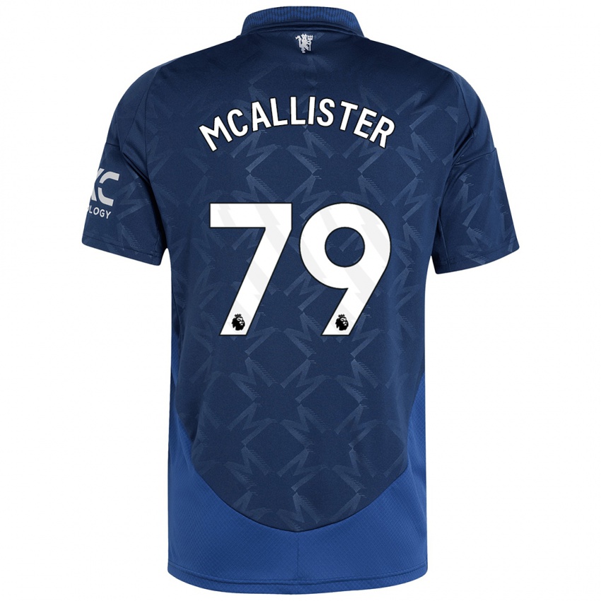 Femme Maillot Finley Mcallister #79 Indigo Tenues Extérieur 2024/25 T-Shirt Belgique