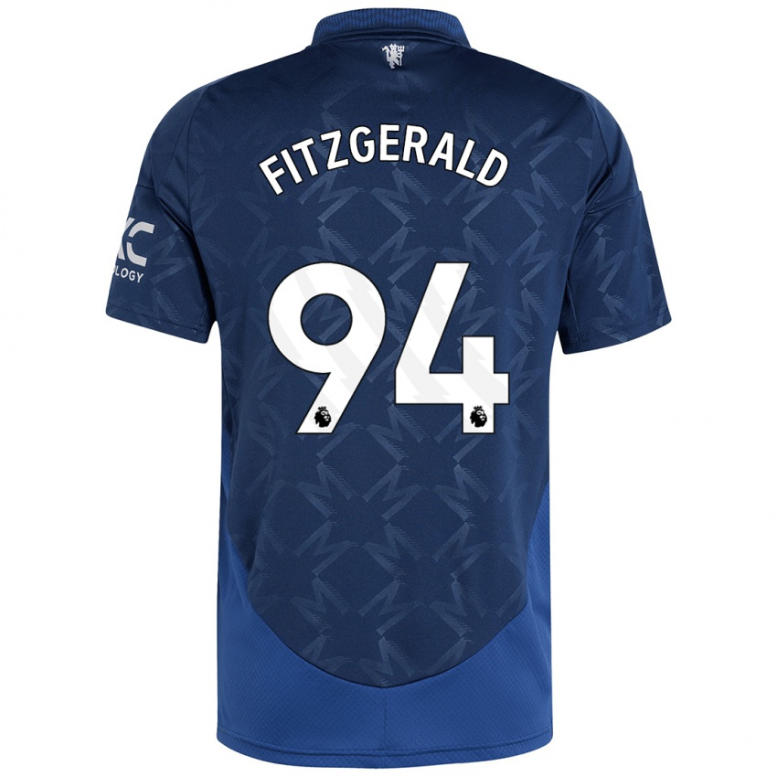 Femme Maillot Jayce Fitzgerald #94 Indigo Tenues Extérieur 2024/25 T-Shirt Belgique