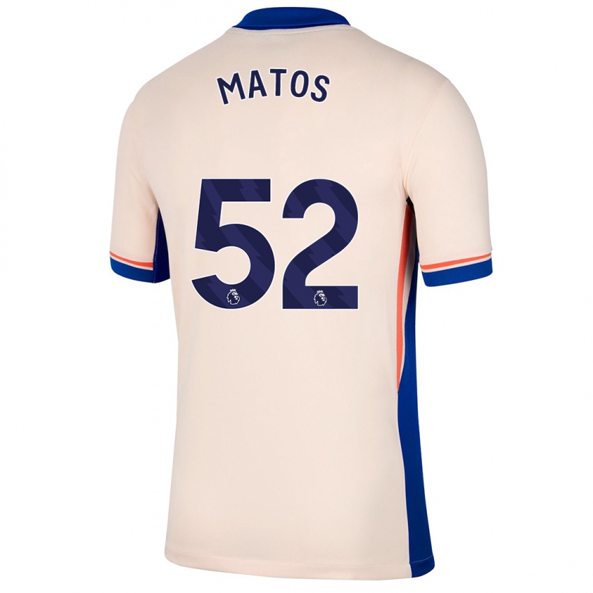 Dames Alex Matos #52 Lichtbeige Uitshirt Uittenue 2024/25 T-Shirt België