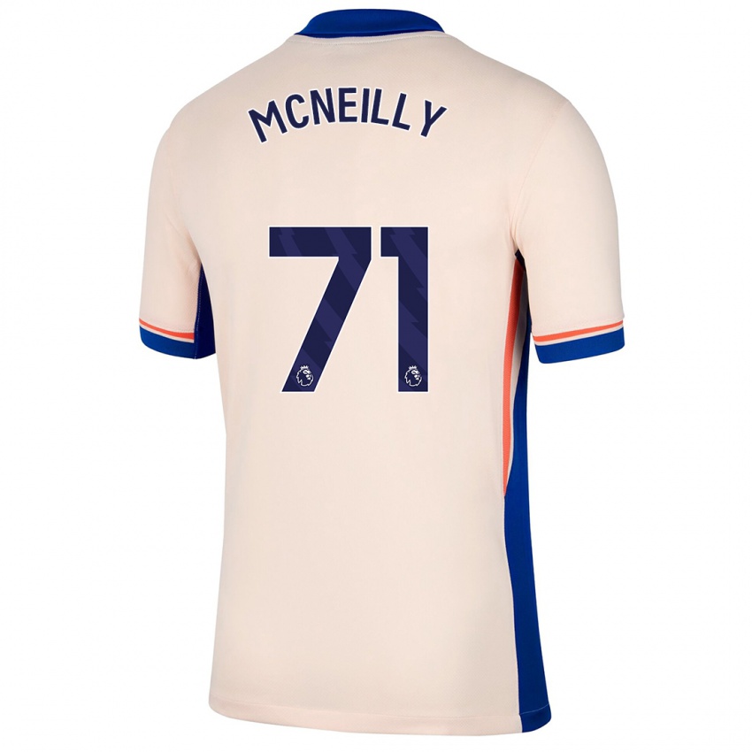 Dames Donnell Mcneilly #71 Lichtbeige Uitshirt Uittenue 2024/25 T-Shirt België