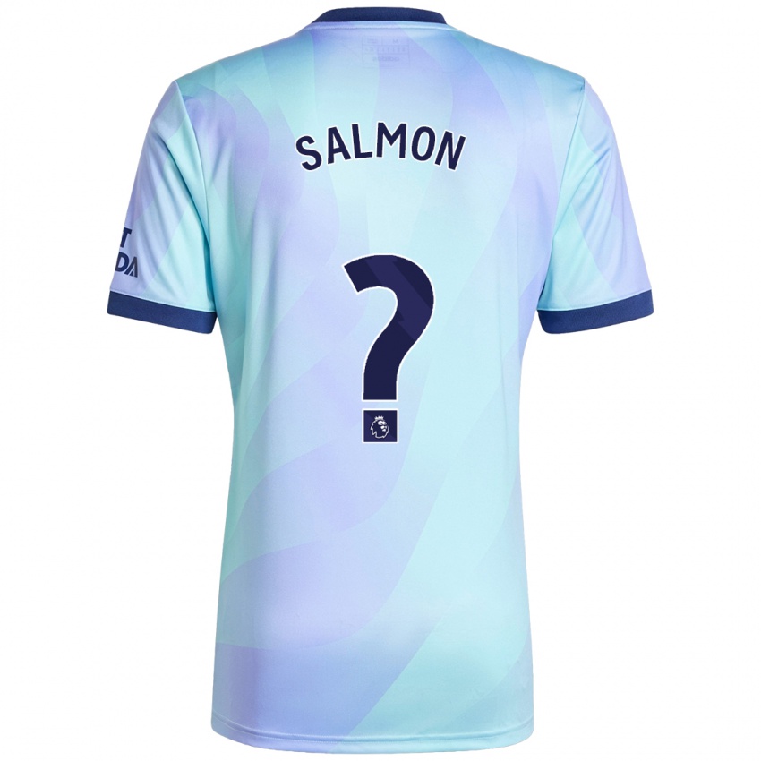 Dames Marli Salmon #0 Aqua Thuisshirt Derde Tenue 2024/25 T-Shirt België