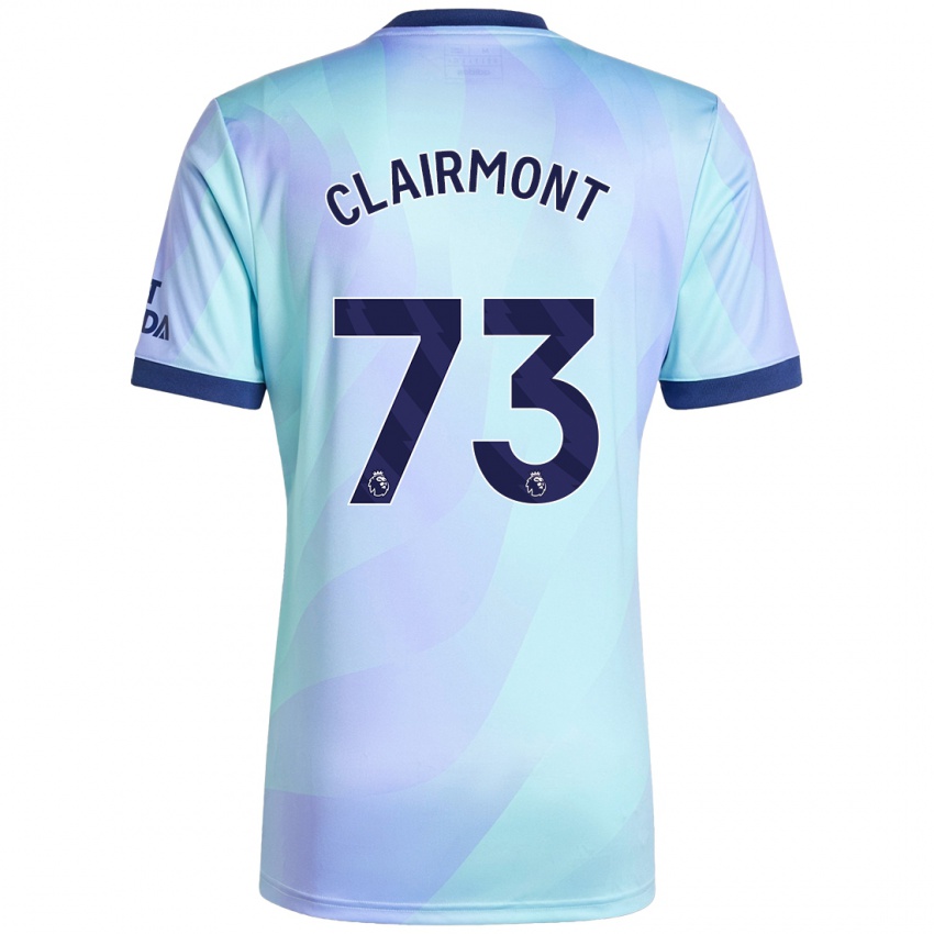 Damen Reece Clairmont #73 Aquamarin Ausweichtrikot Trikot 2024/25 T-Shirt Belgien