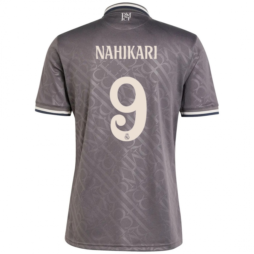 Dames Nahikari Garcia #9 Houtskool Thuisshirt Derde Tenue 2024/25 T-Shirt België