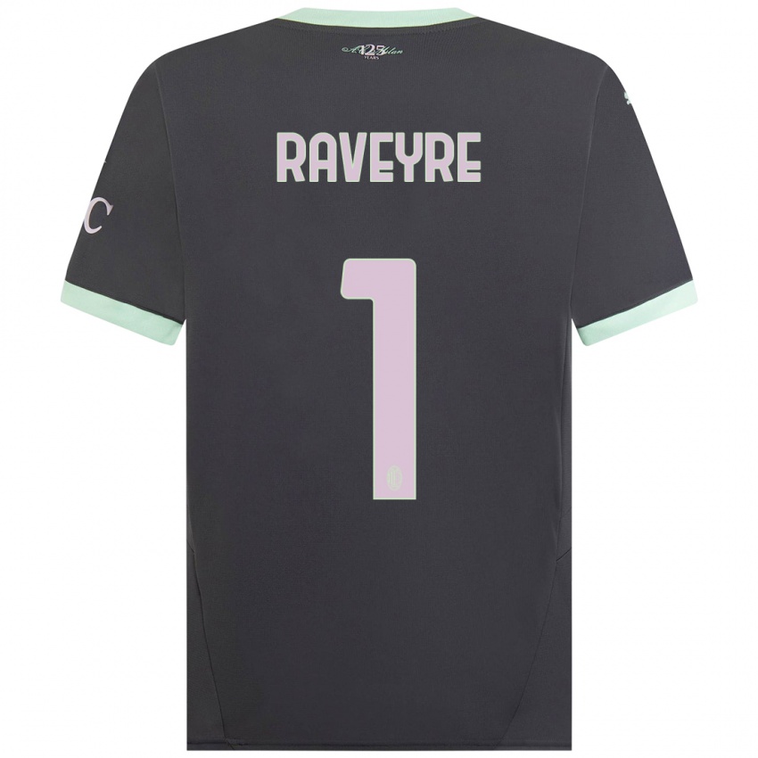 Femme Maillot Noah Raveyre #1 Gris Troisieme 2024/25 T-Shirt Belgique