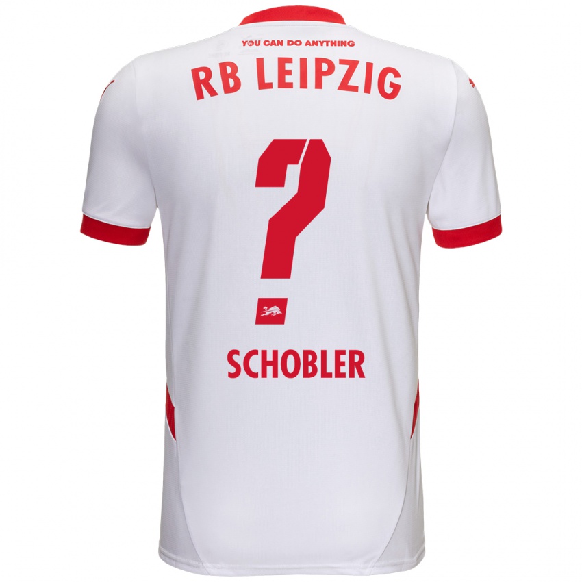 Kinder Laurin Schößler #0 Weiß Rot Heimtrikot Trikot 2024/25 T-Shirt Belgien