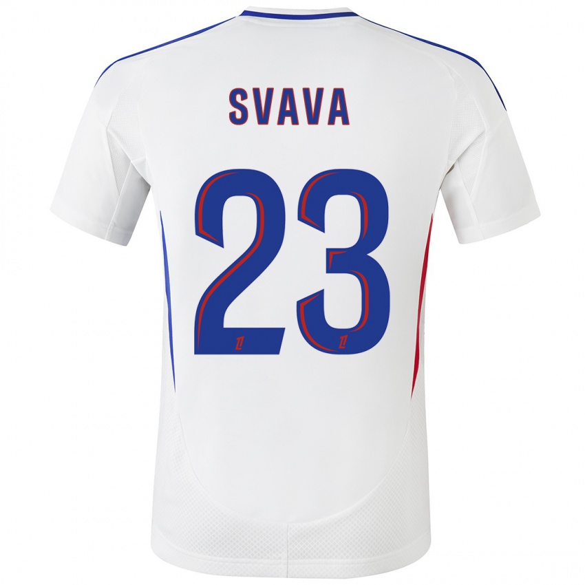 Kinderen Sofie Svava #23 Wit Blauw Thuisshirt Thuistenue 2024/25 T-Shirt België