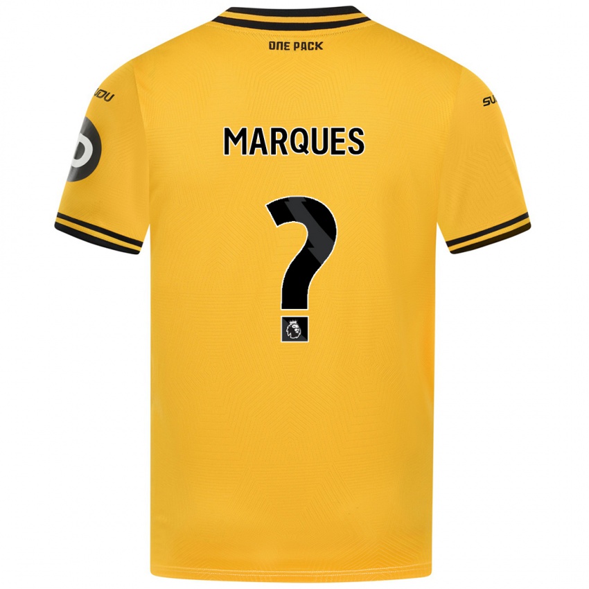 Enfant Maillot Christian Marques #0 Jaune Tenues Domicile 2024/25 T-Shirt Belgique