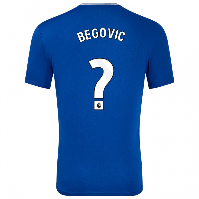 Kinder Asmir Begovic #0 Blau Mit Heimtrikot Trikot 2024/25 T-Shirt Belgien