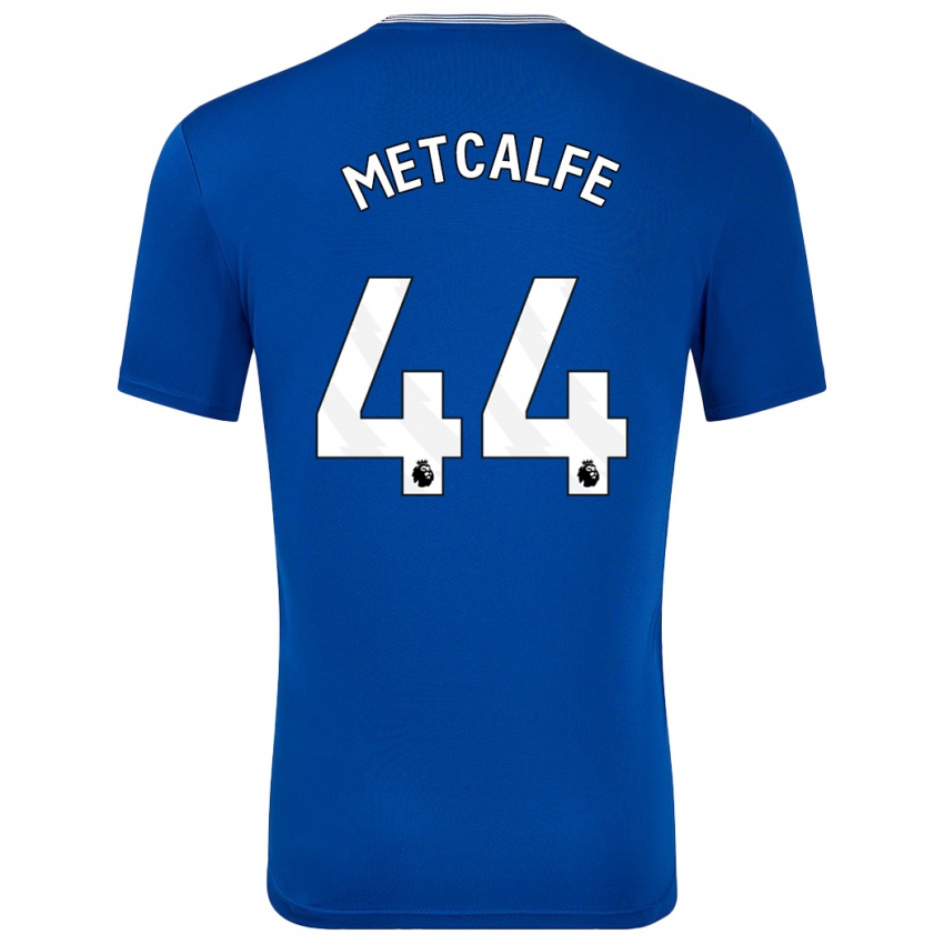 Kinder Jenson Metcalfe #44 Blau Mit Heimtrikot Trikot 2024/25 T-Shirt Belgien