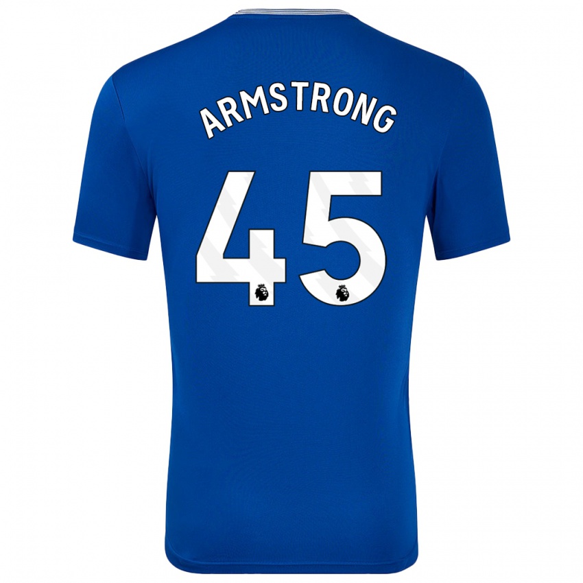 Kinderen Harrison Armstrong #45 Blauw Met Thuisshirt Thuistenue 2024/25 T-Shirt België