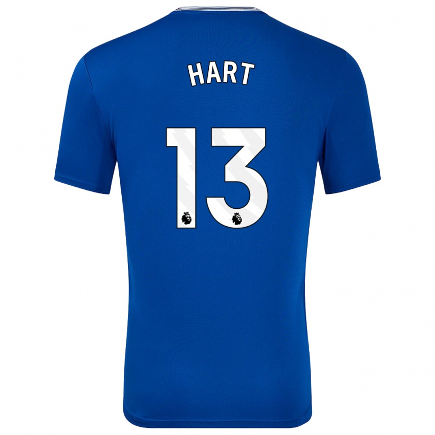 Kinderen Libby Hart #13 Blauw Met Thuisshirt Thuistenue 2024/25 T-Shirt België