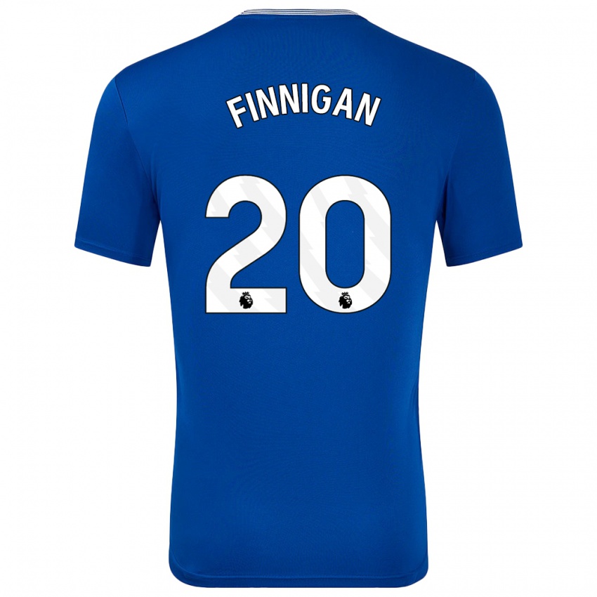 Kinderen Megan Finnigan #20 Blauw Met Thuisshirt Thuistenue 2024/25 T-Shirt België