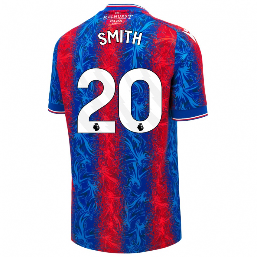 Kinderen Hope Smith #20 Rood Blauwe Strepen Thuisshirt Thuistenue 2024/25 T-Shirt België