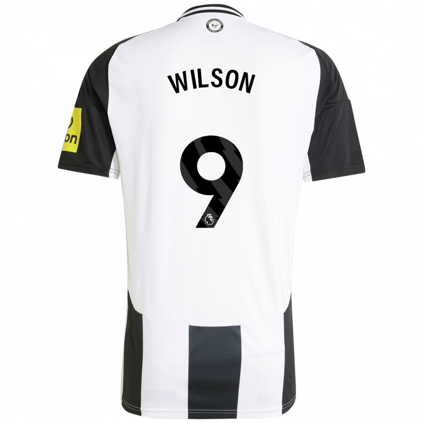 Kinderen Callum Wilson #9 Wit Zwart Thuisshirt Thuistenue 2024/25 T-Shirt België