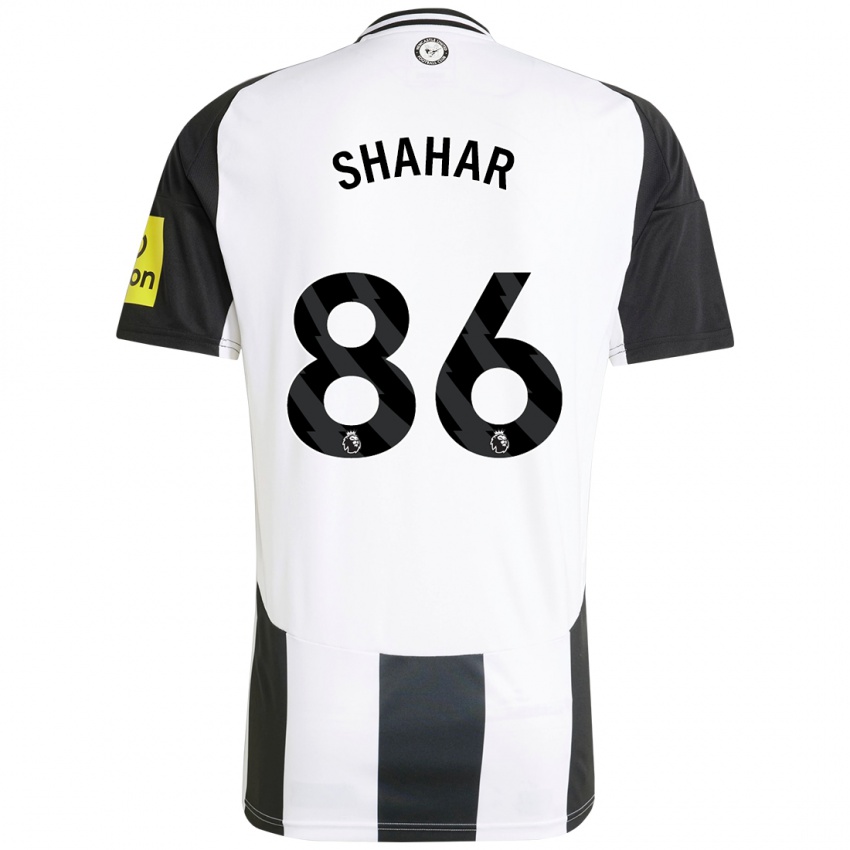 Kinderen Leo Shahar #86 Wit Zwart Thuisshirt Thuistenue 2024/25 T-Shirt België