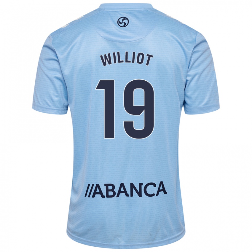 Kinder Williot Swedberg #19 Himmelblau Heimtrikot Trikot 2024/25 T-Shirt Belgien