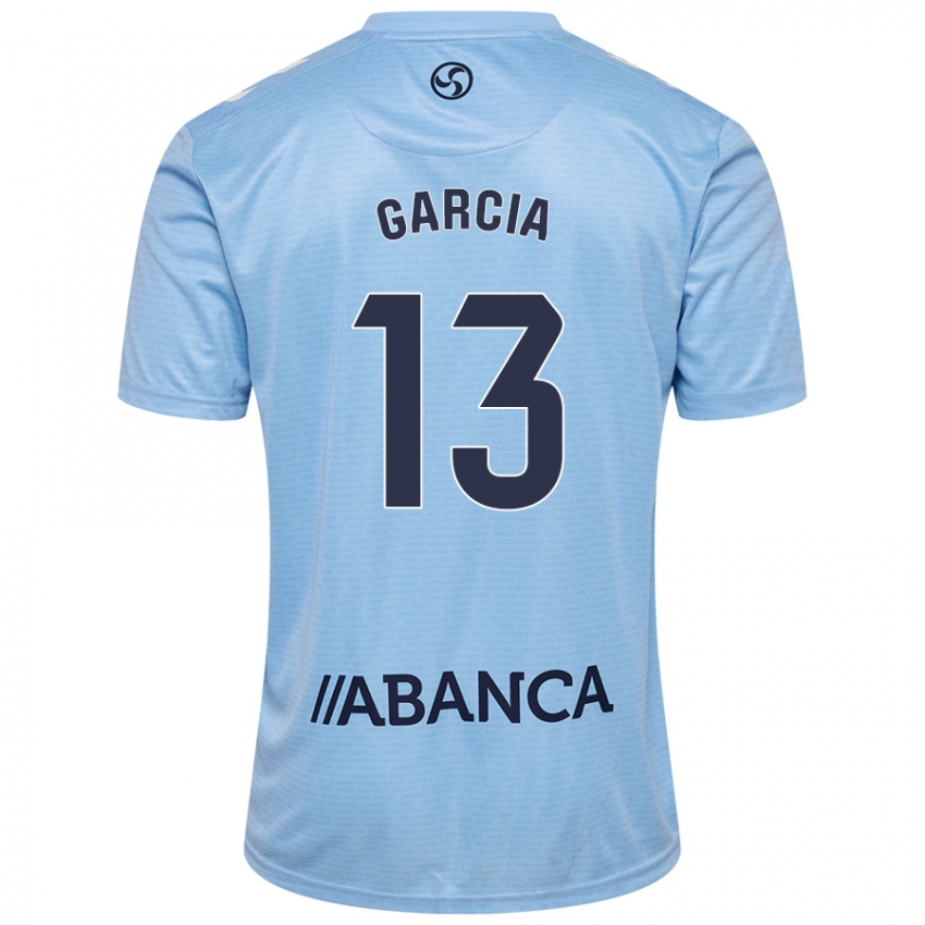 Enfant Maillot Raúl García #13 Bleu Ciel Tenues Domicile 2024/25 T-Shirt Belgique