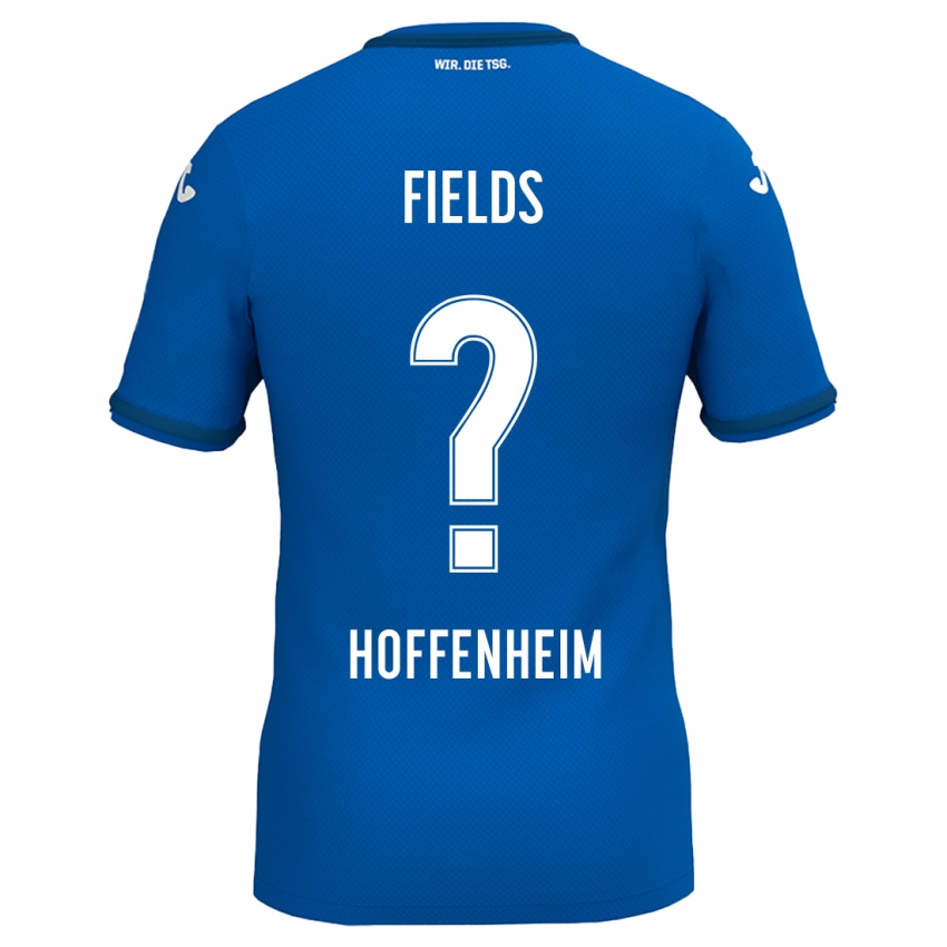 Kinder Jykese Fields #0 Königsblau Heimtrikot Trikot 2024/25 T-Shirt Belgien