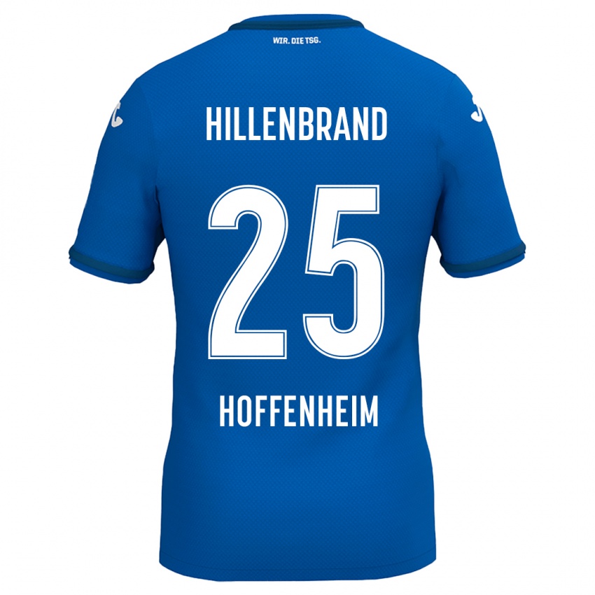 Kinder Jack Hillenbrand #25 Königsblau Heimtrikot Trikot 2024/25 T-Shirt Belgien