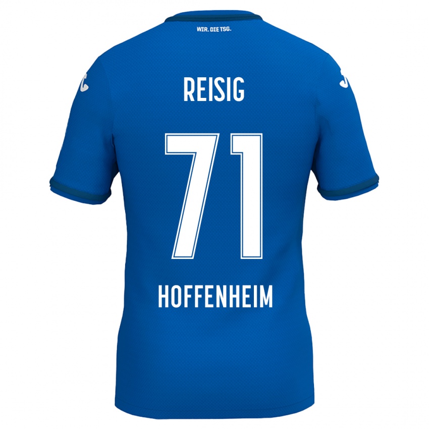 Kinder Ruben Reisig #71 Königsblau Heimtrikot Trikot 2024/25 T-Shirt Belgien