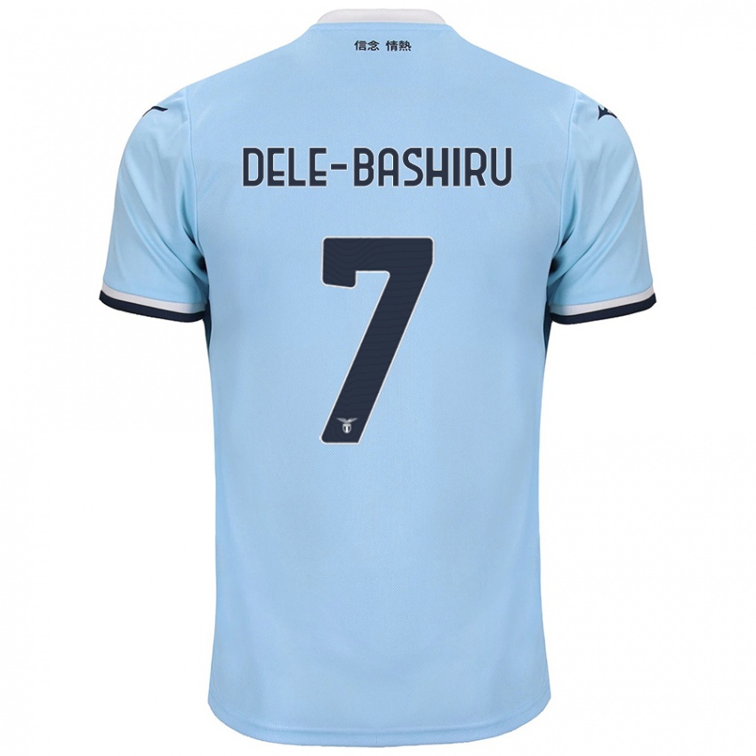 Kinderen Fisayo Dele-Bashiru #7 Blauw Thuisshirt Thuistenue 2024/25 T-Shirt België