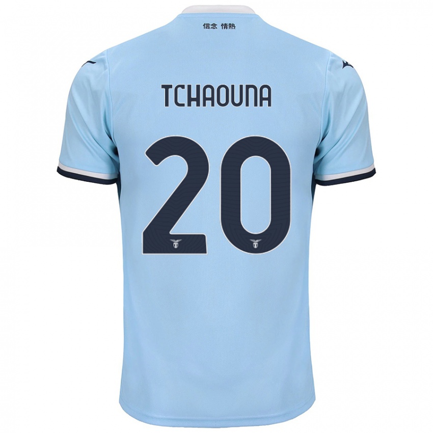 Kinderen Loum Tchaouna #20 Blauw Thuisshirt Thuistenue 2024/25 T-Shirt België