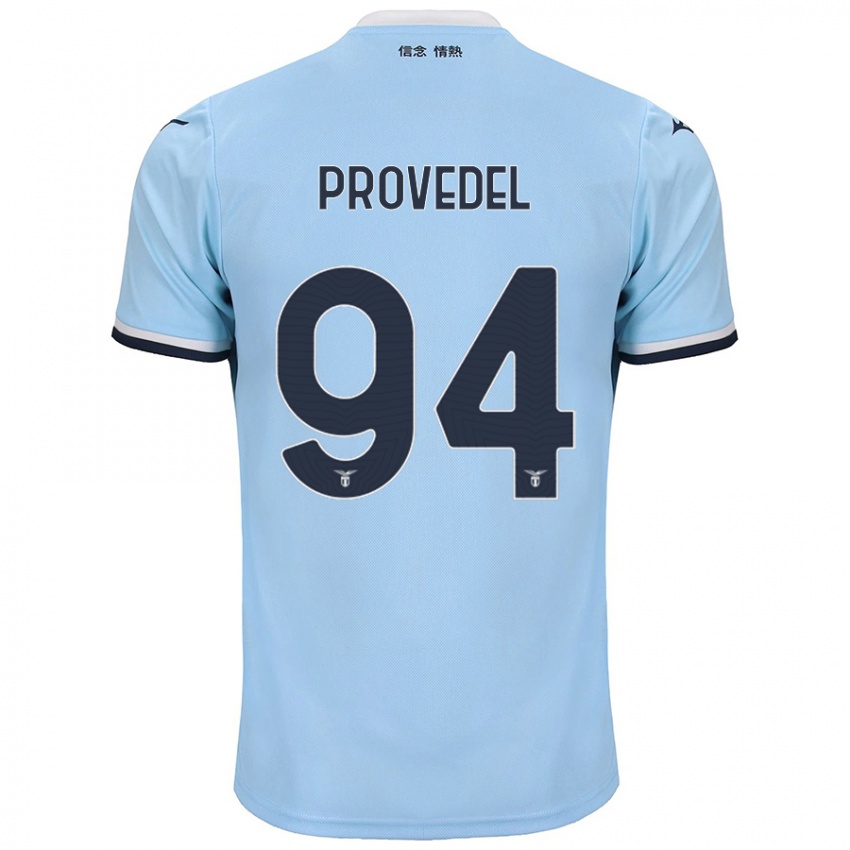 Kinderen Ivan Provedel #94 Blauw Thuisshirt Thuistenue 2024/25 T-Shirt België