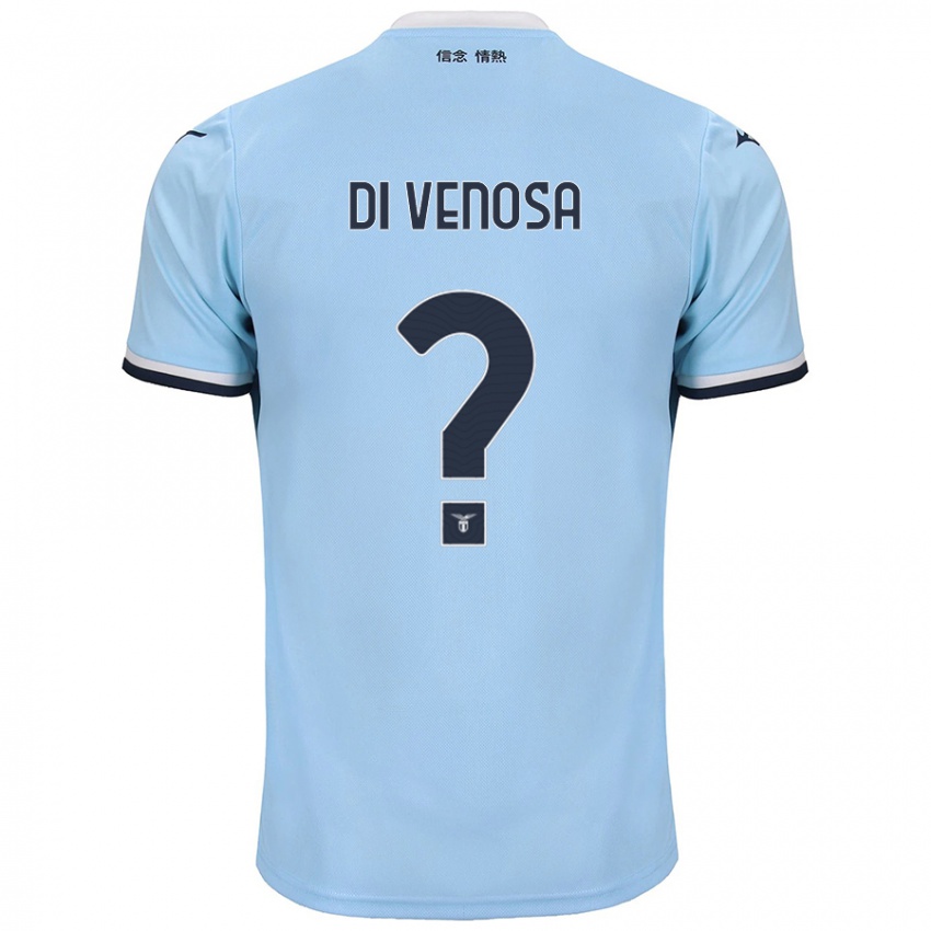 Kinderen Rocco Di Venosa #0 Blauw Thuisshirt Thuistenue 2024/25 T-Shirt België