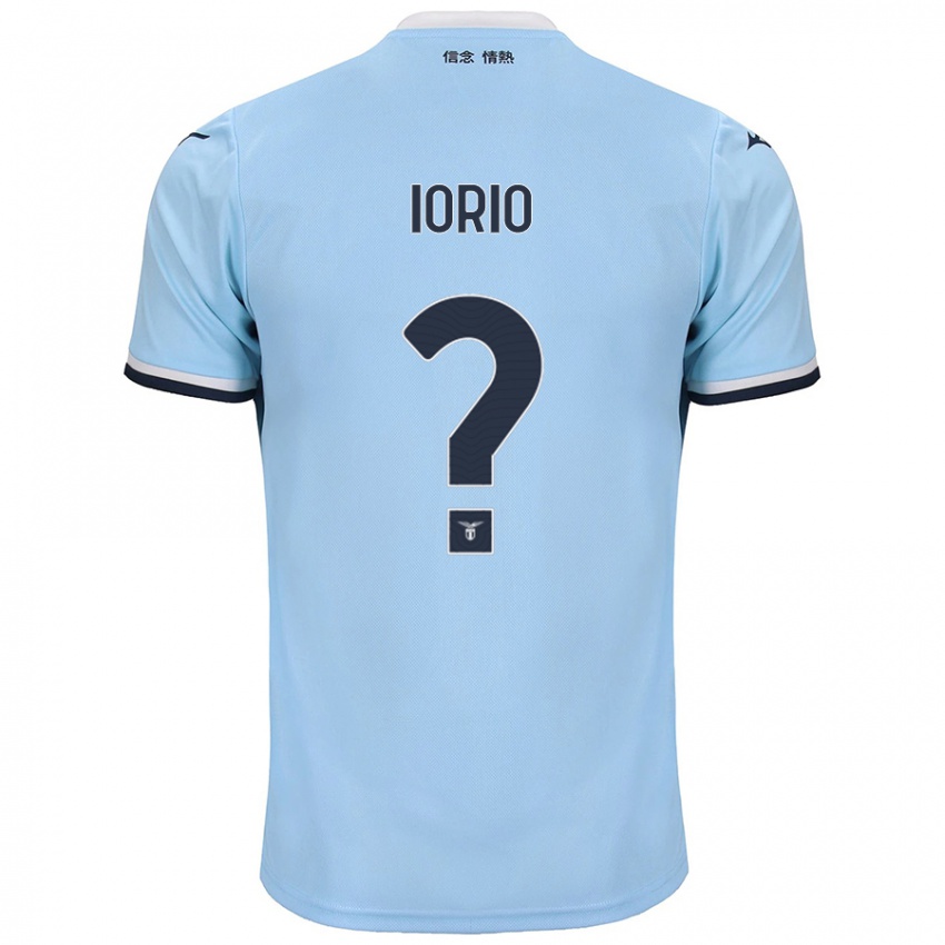 Kinderen Antonio Iorio #0 Blauw Thuisshirt Thuistenue 2024/25 T-Shirt België