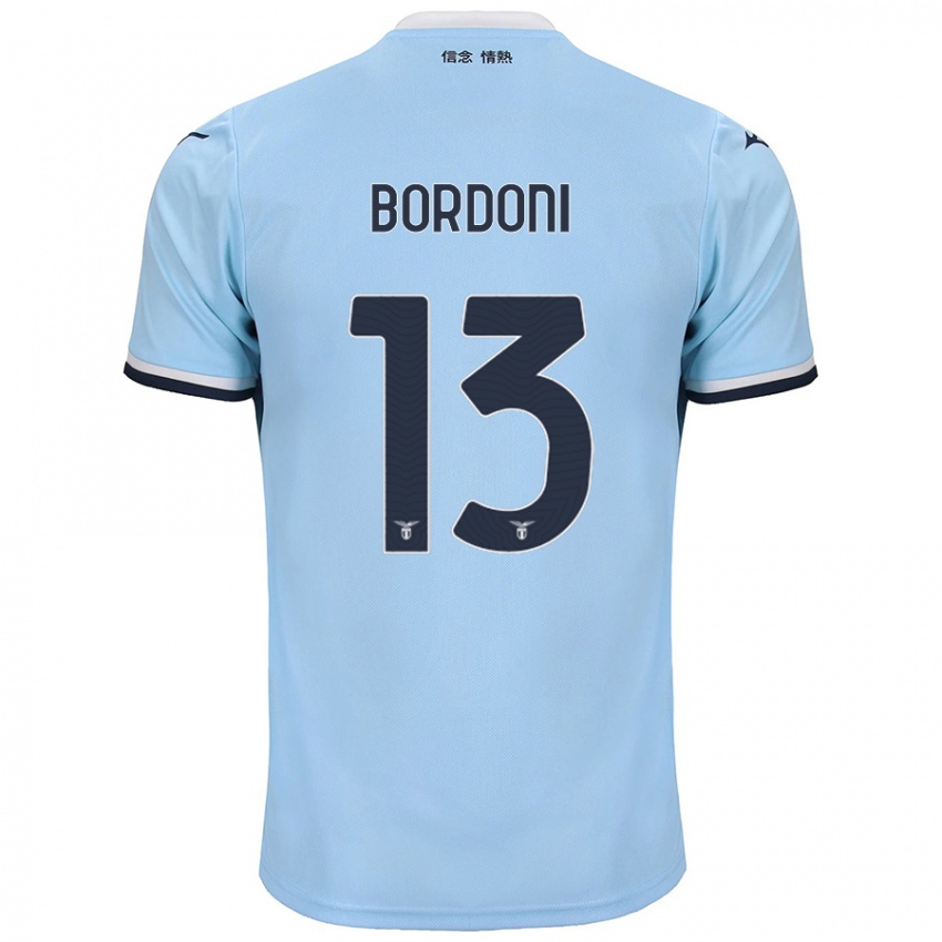 Kinderen Tommaso Bordoni #13 Blauw Thuisshirt Thuistenue 2024/25 T-Shirt België