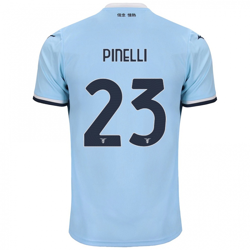 Kinderen Pietro Pinelli #23 Blauw Thuisshirt Thuistenue 2024/25 T-Shirt België