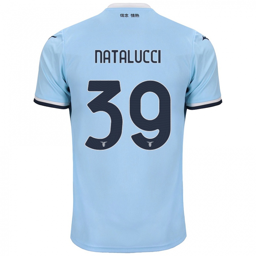 Kinderen Serena Natalucci #39 Blauw Thuisshirt Thuistenue 2024/25 T-Shirt België