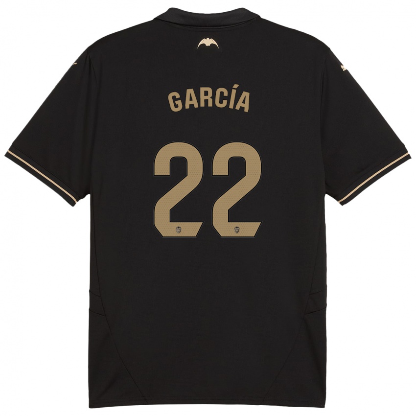 Enfant Maillot Azael García #22 Noir Tenues Extérieur 2024/25 T-Shirt Belgique