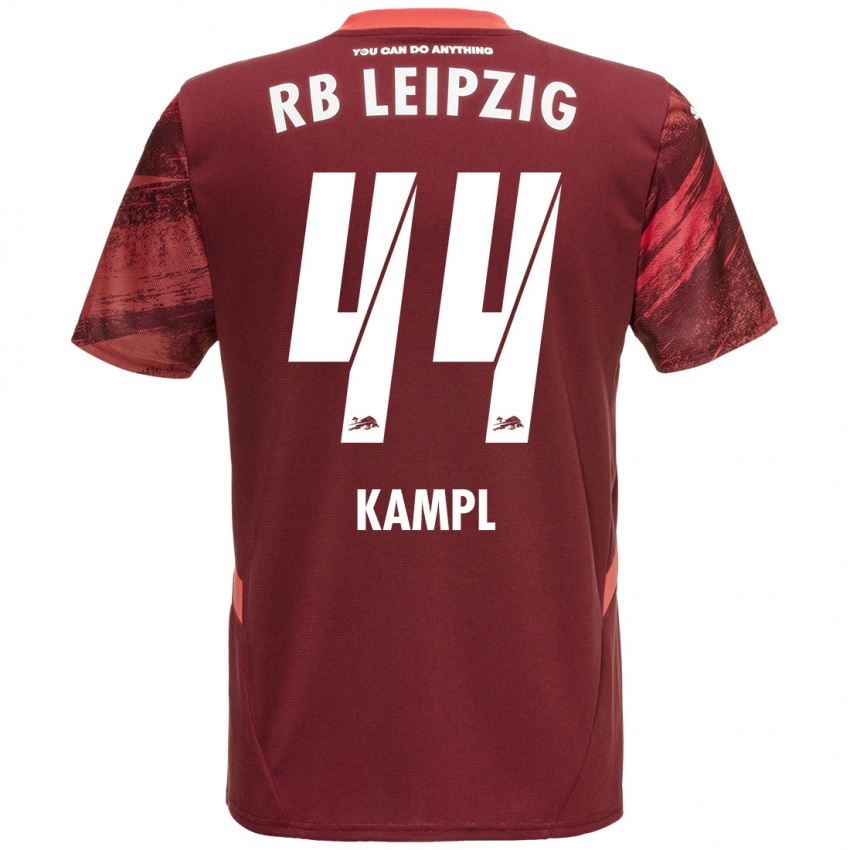 Enfant Maillot Kevin Kampl #44 Bordeaux Tenues Extérieur 2024/25 T-Shirt Belgique