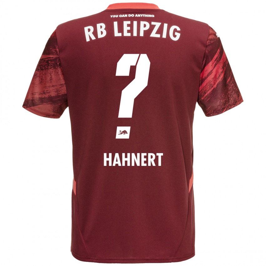 Enfant Maillot Ole Hähnert #0 Bordeaux Tenues Extérieur 2024/25 T-Shirt Belgique