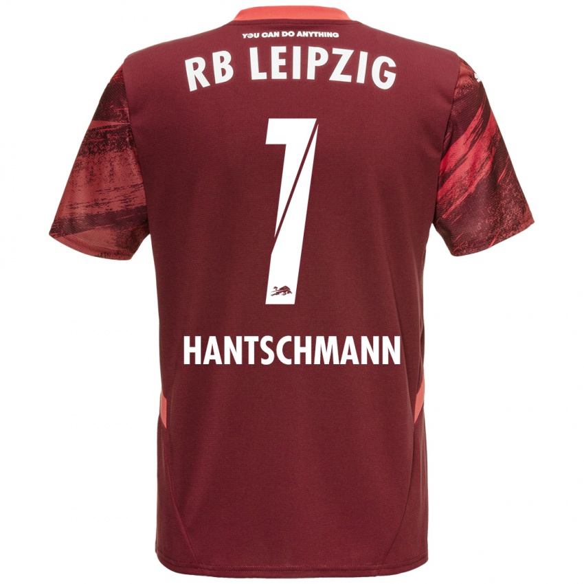 Enfant Maillot Franz Hantschmann #1 Bordeaux Tenues Extérieur 2024/25 T-Shirt Belgique