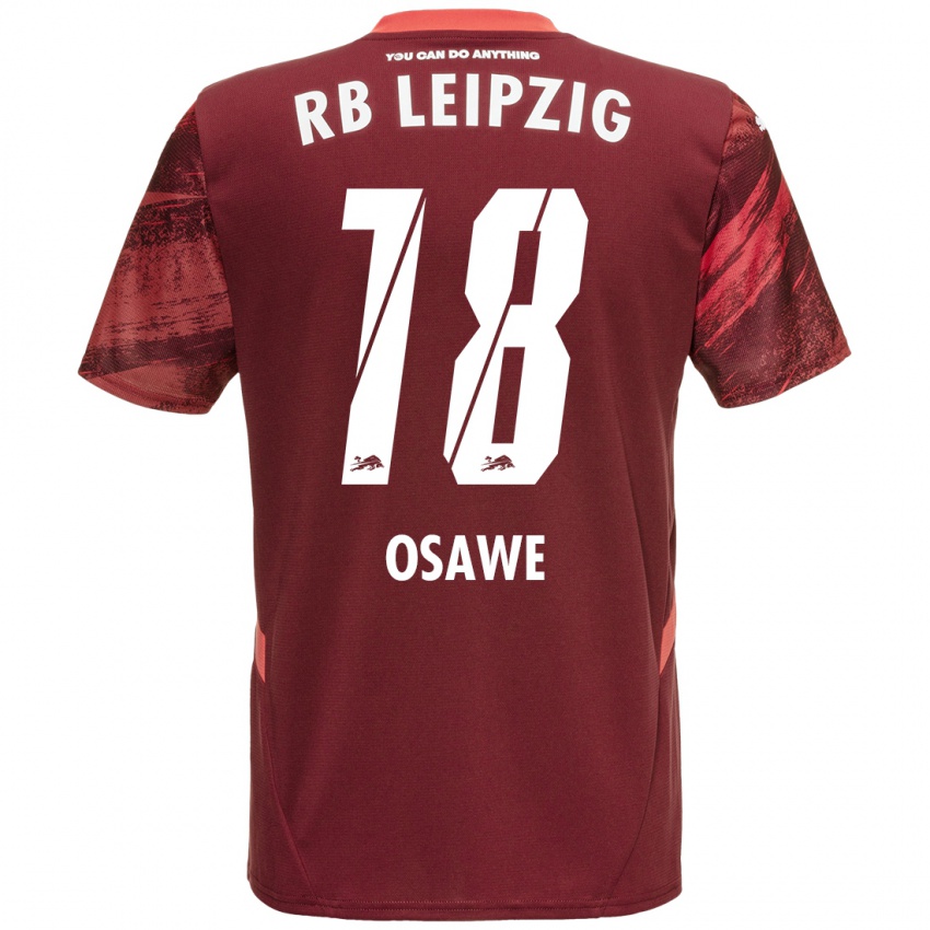 Enfant Maillot Winners Osawe #18 Bordeaux Tenues Extérieur 2024/25 T-Shirt Belgique